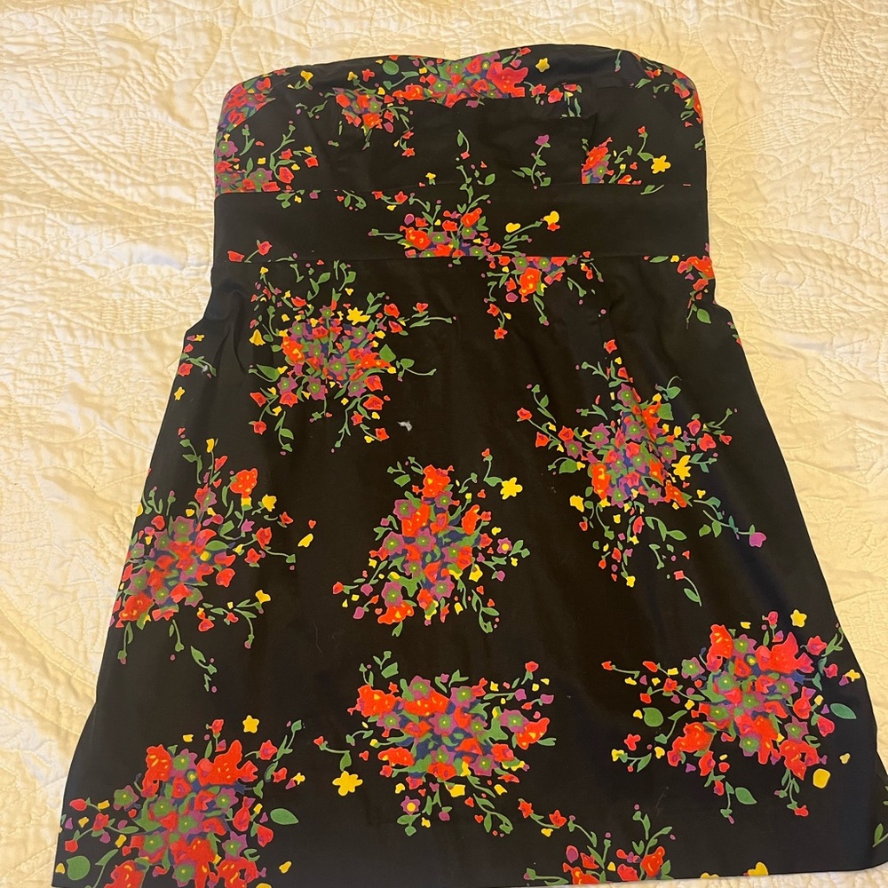 Free people floral mini dress